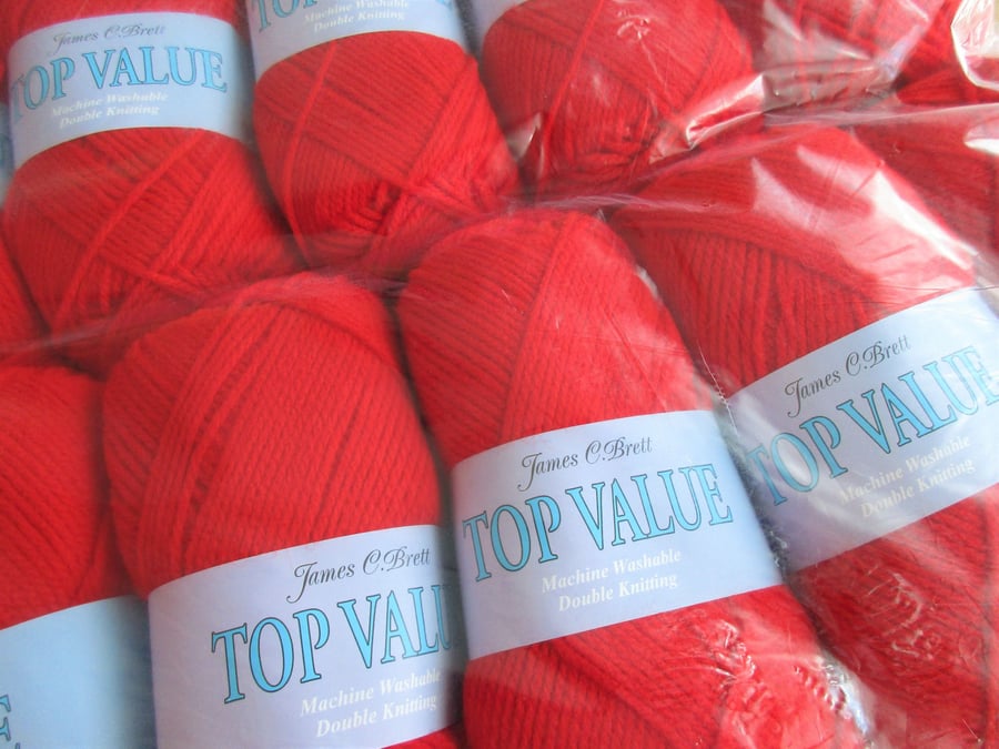 SALE 1000 grams James C Brett Top Value Double Knitting