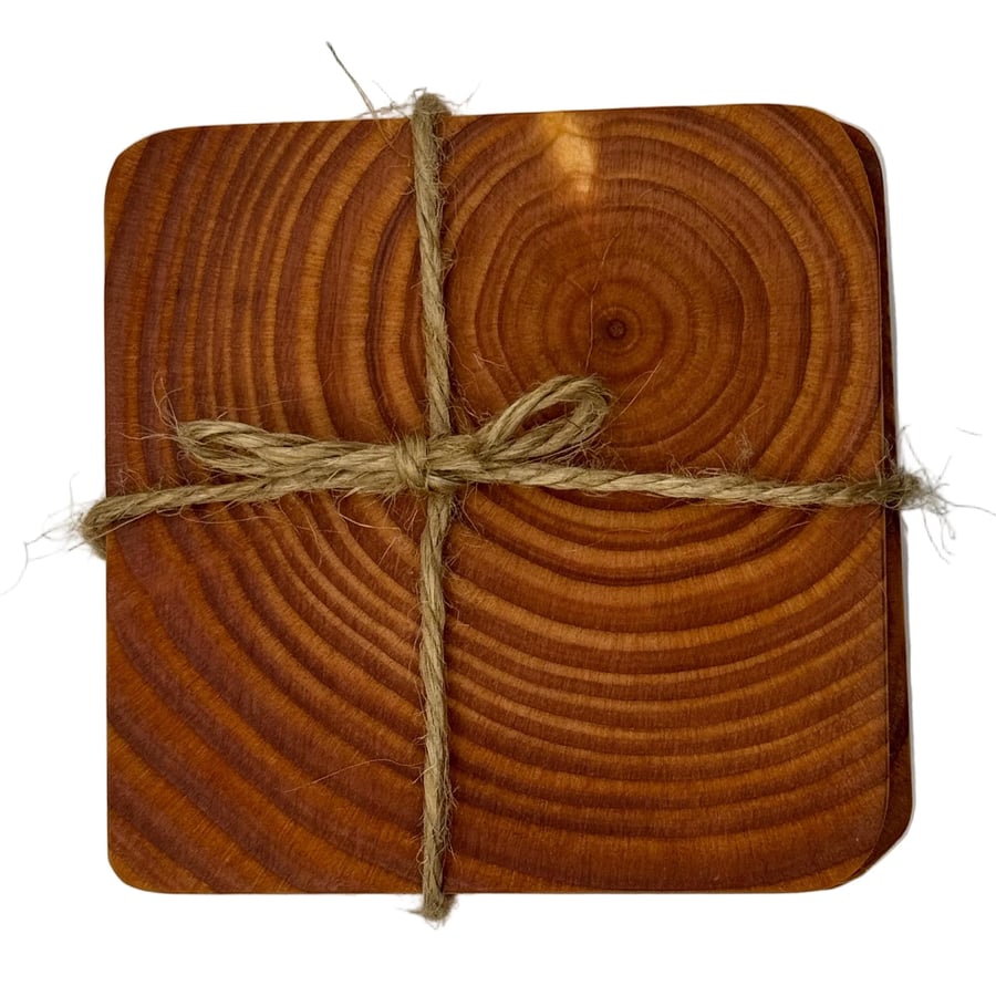 Coasters - Rustic Natural