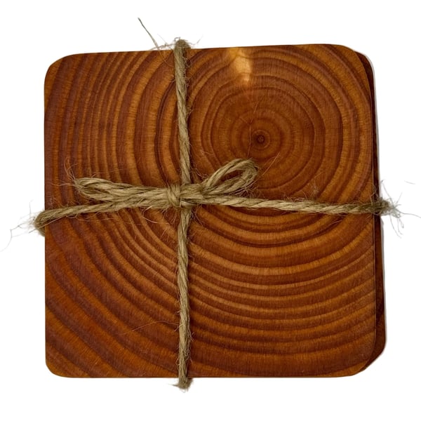 Coasters - Rustic Natural