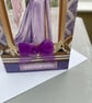 Glamorous lady Art Deco Just for you card - Image 2