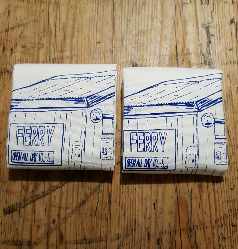 Walberswick Ferry Napkins with gift bag
