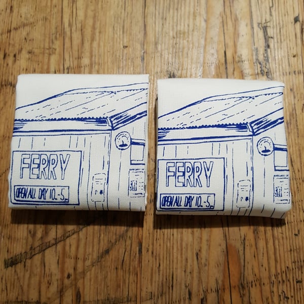 Walberswick Ferry Napkins with gift bag