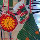 Christmas Crochet Tree Decorations