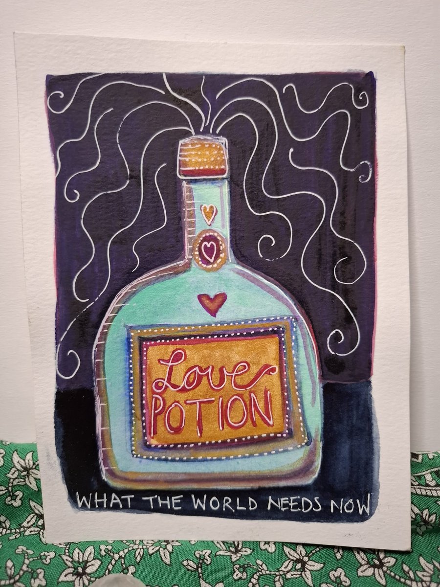 Love Potion - Small painting
