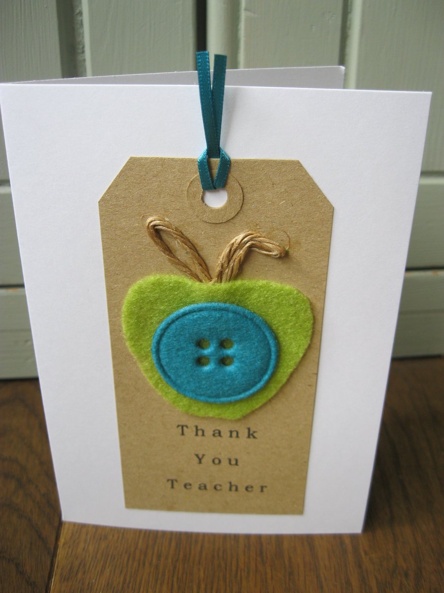 Thank You Teacher Cards