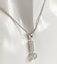 Sterling Silver Chainmaille Pendant - Image 5