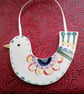 Ceramic folksy bird - Image 3