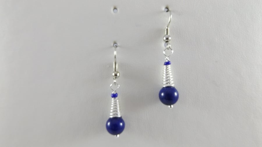 blue lapis earrings