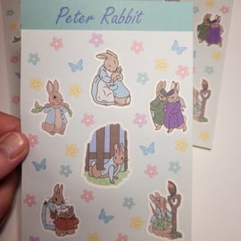 peter rabbit sticker sheet