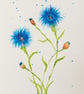 Among the Cornflowers-Simply Blue - Image 1