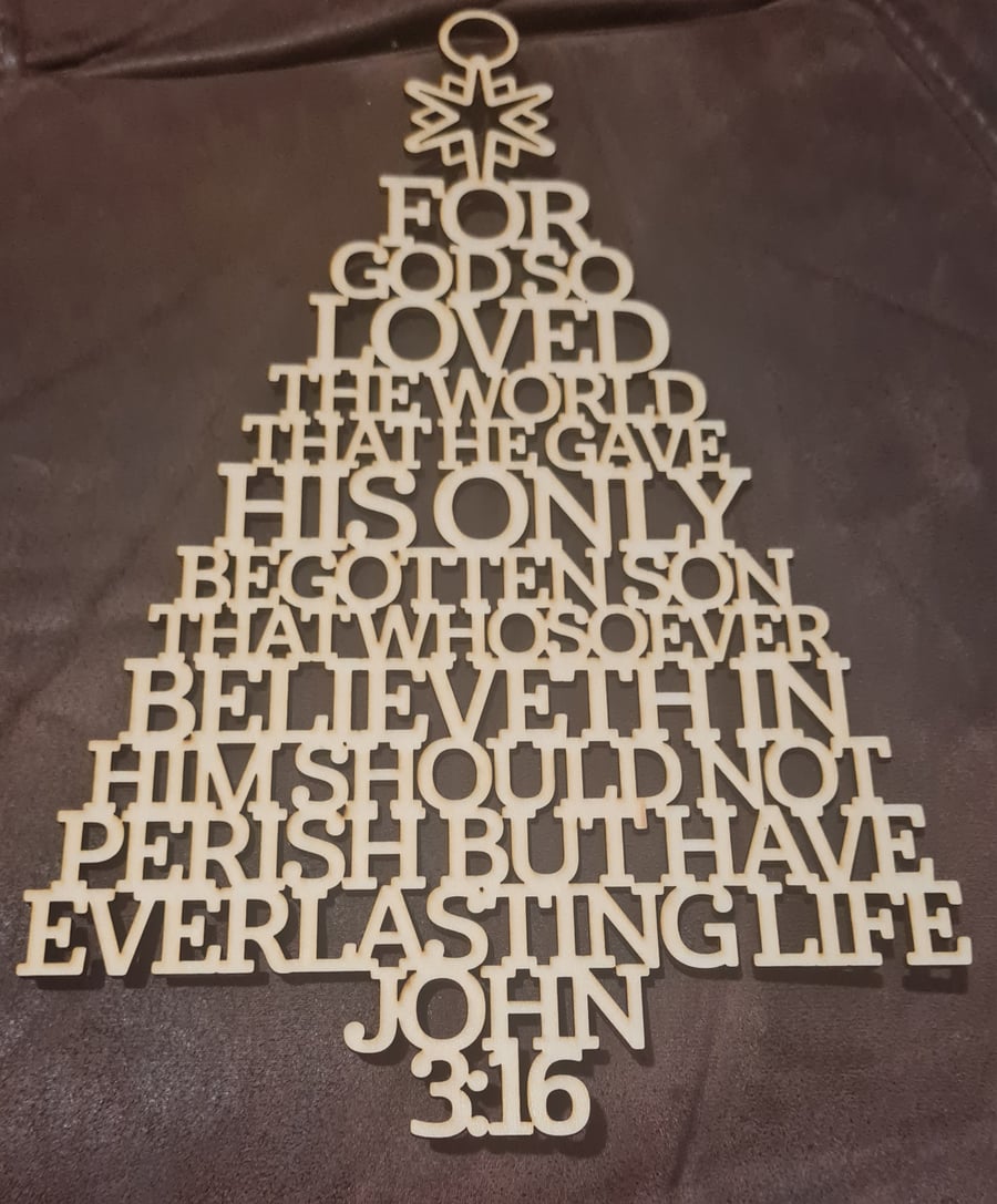 For God so Loved the World Tree