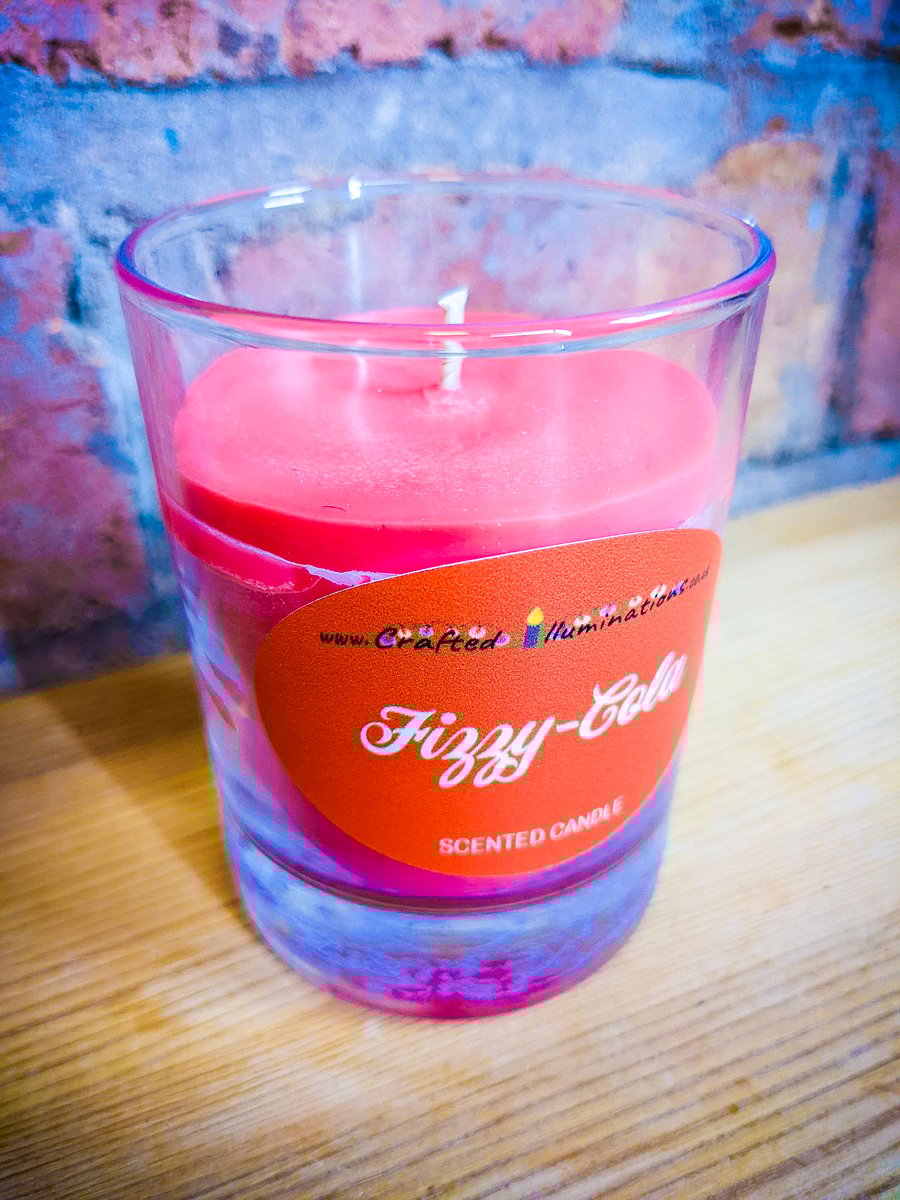 Cola Scented Soy Wax Candle