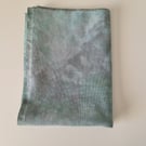 Zweigart 28 Count Evenweave Hand Dyed Cross Stitch Fabric Green-Grey