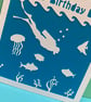 Personalised Scuba Diving Birthday Card - Image 2