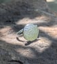 Hammered moon ring  - Image 1