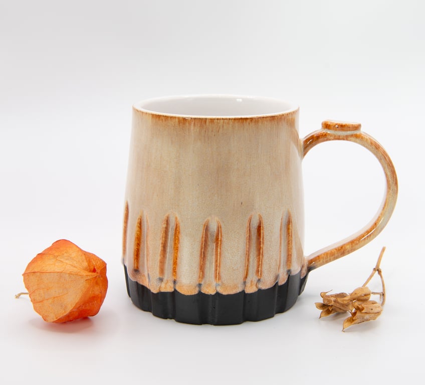 Extra Large - Handmade Stoneware Mug