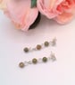 Unakite & Vintage Acrylic Bead Necklace & Earrings, Gift for Her, Mother's Day - Image 10