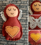 Seconds Sunday Angel  Lavender Bags - Heart Embellishment - Image 7