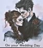 C4752   Gothic Wedding Card - Image 4
