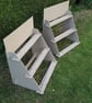 Display Stand (3 Shelf). Designed to hold large box frames, books, prints, etc. - Image 2