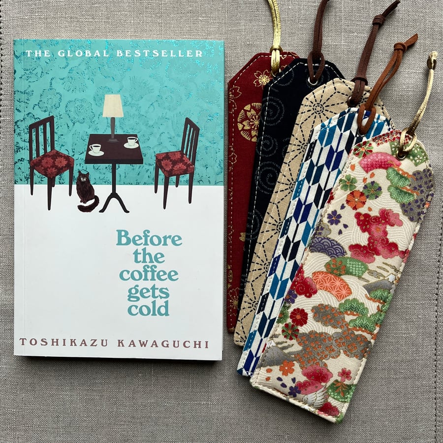Custom order for Imie & Matt 10 Bookmarks in Japanese fabrics