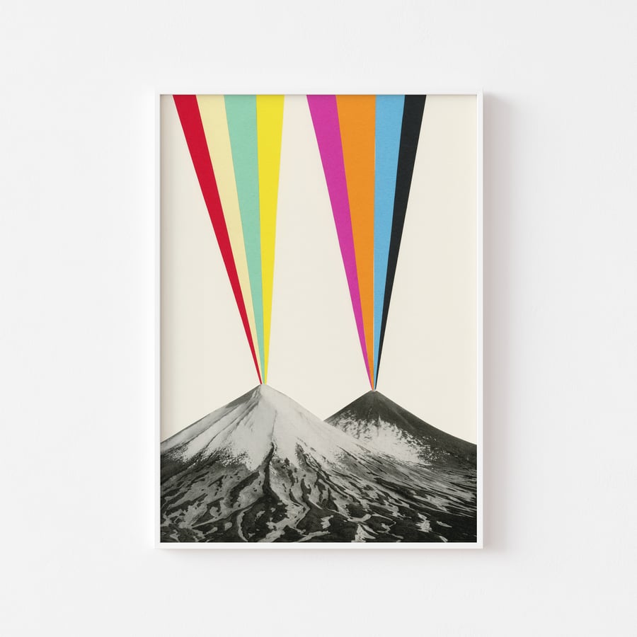 Volcano Art Print - Volcanos