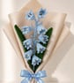 Crochet Bluebell Bouquet - Handmade Forever Flowers