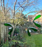 Stained Glass Mistletoe Bunch Suncatcher - Handmade Window Decoration  - Image 5