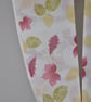 Handprinted chiffon scarf Autumn Leaves - Image 2
