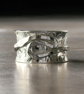 Silver Wave Spinner Ring - Image 4