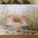 Together in Springtime greetings card