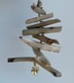 Driftwood Christmas Tree with Shamrock Charm. - Image 2