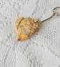 Caramel Coloured Jasper Heart Key Ring, End of Term Gift, Teacher Gift, Key Ring - Image 10