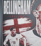 Jude Bellingham England 3D HueForge Framed Print 8x6 Inch With Stand - Image 3