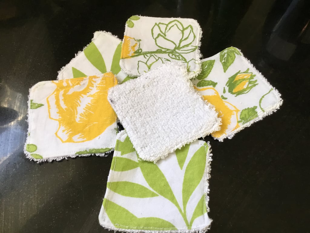 make up remover pads. Handmade make up pads. pack of 6. Reusable pads Ref 134