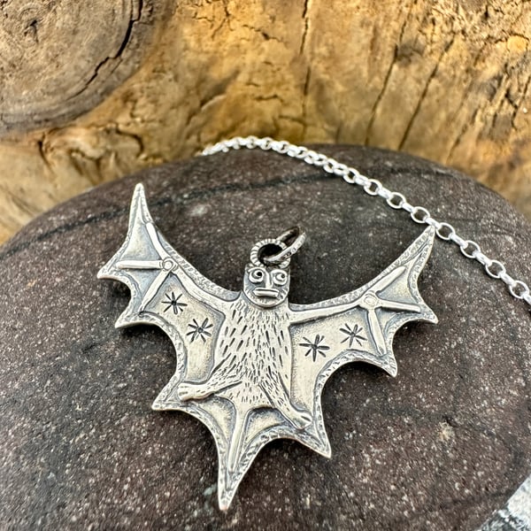 Medieval Bat Pendant