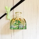 Reed Diffuser Bottle Hand Painted with Sunflowers 
