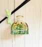 Reed Diffuser Bottle Hand Painted with Sunflowers 