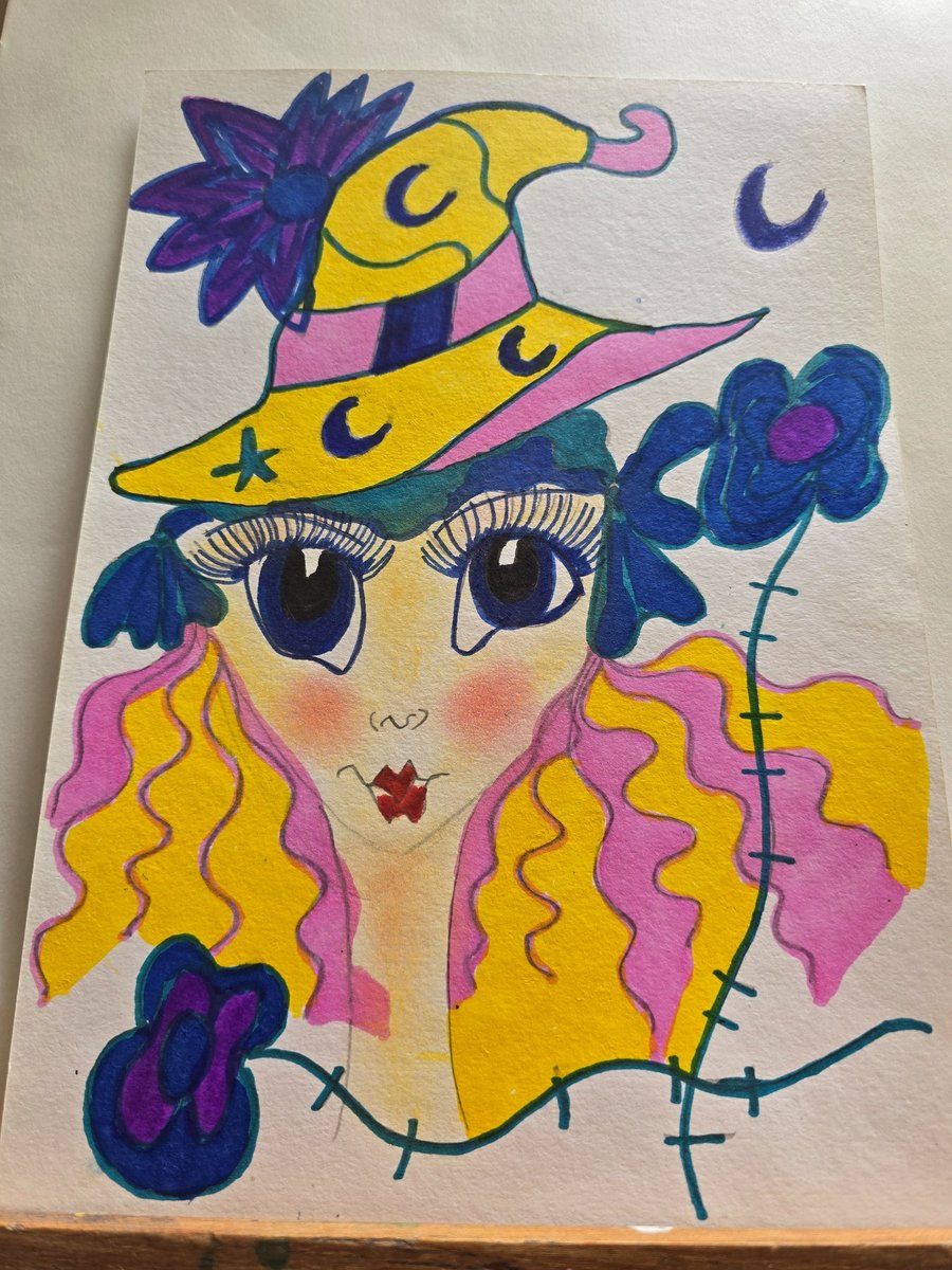 Fairy Witch Drawing 
