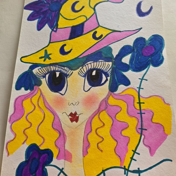 Fairy Witch Drawing 