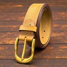 Genuine Full-Grain Leather Belt
