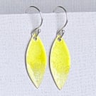Vibrant and colourful enamel earrings