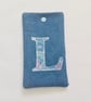 Personalised Denim Glasses Case with Liberty Lining