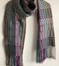 Moorland Handwoven Herringbone Merino Scarf - Image 2