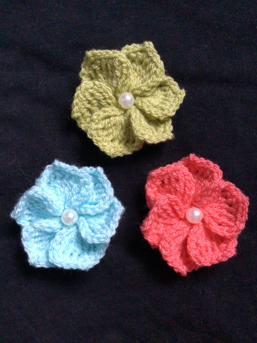 Crochet flower motif 
