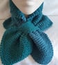 Teal Ombré Ascot Scarf
