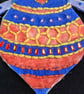 The Sunlit Bee - Handmade Textiles Statement Necklace - Image 7