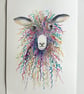 Cute Rainbow Sheep with curly hair  - Image 10