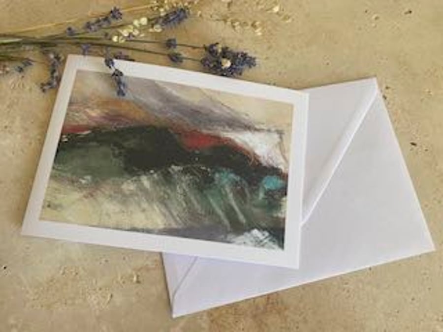 'Les Marees' Fine Art Greeting Card