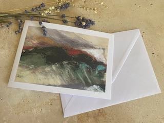 'Les Marees' Fine Art Greeting Card
